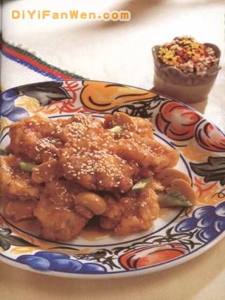 香嫩芝麻雞塊