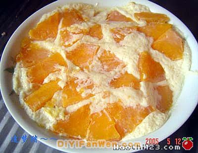 木瓜牛奶蒸雞蛋[多圖]