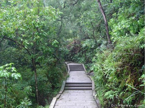 廣東黃岐山風光圖片