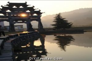 黃山西遞圖片