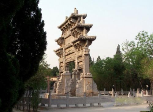 河南大伾山圖片