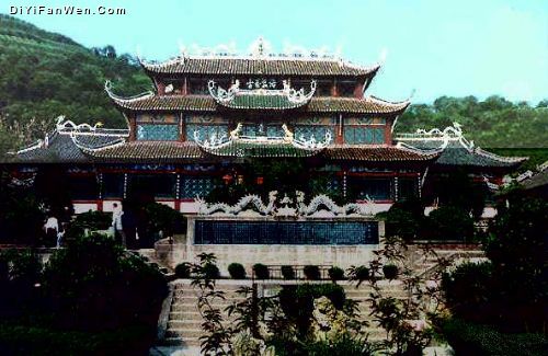 長江三峽豐都名山圖片