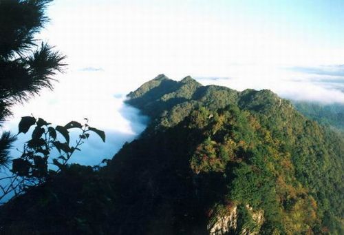 陝西南宮山圖片