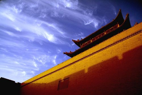 嘉峪關城樓圖片