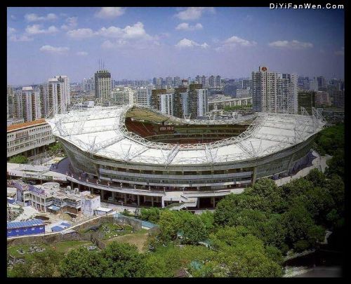 上海虹口足球場圖片