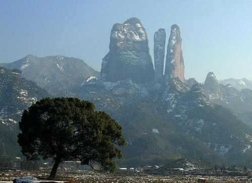 江郎山美景圖片