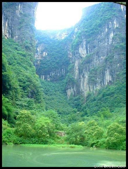 湖南觀音崖圖片