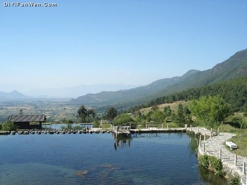 雲南玉水寨美景圖片