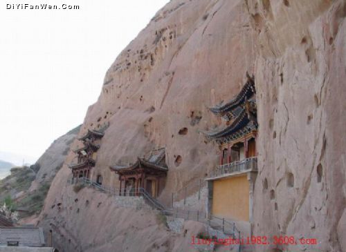 甘肅馬蹄寺圖片