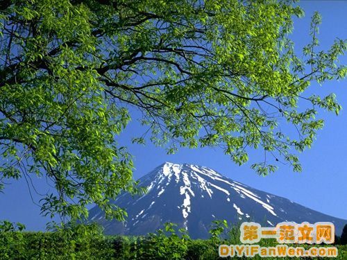 富士山風光圖片