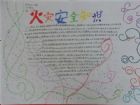 消防安全手抄報資料：火海逃生