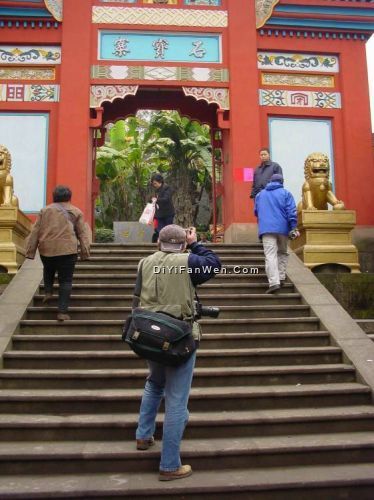 長江三峽石寶寨風景圖片
