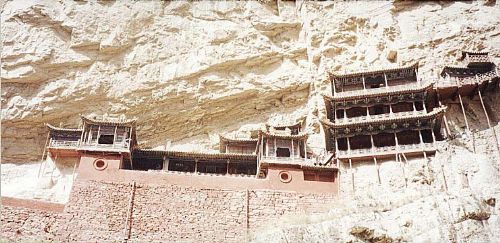恆山懸空寺圖片