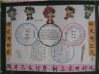 講文明樹新風手抄報：自修齊，至治平