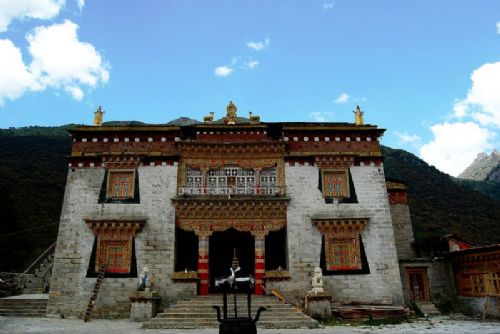 四川沖古寺圖片