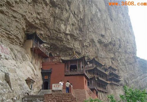 恆山懸空寺圖片