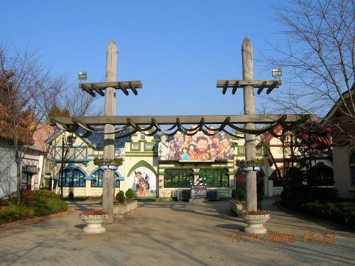 韓國民俗村圖片