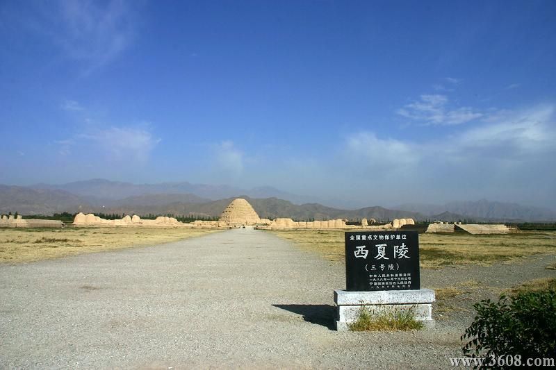 西夏王陵圖片