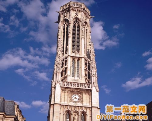 巴黎神聖美麗的古建築圖片