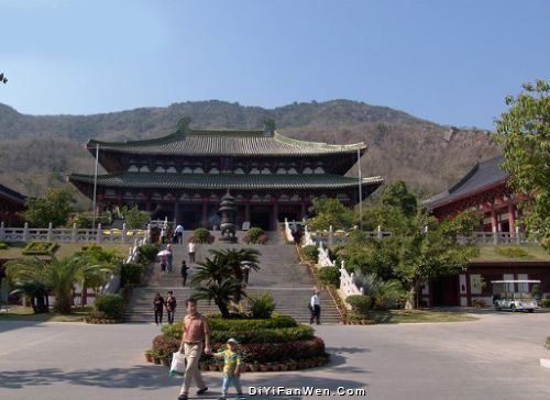 三亞南山寺圖片
