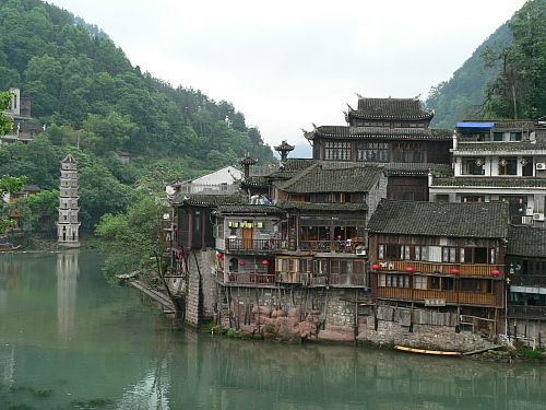 鳳凰古城圖片