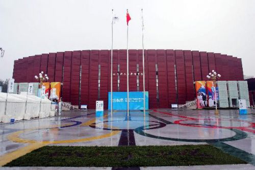北京科技大學體育館圖片