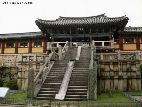 韓國慶州佛國寺圖片